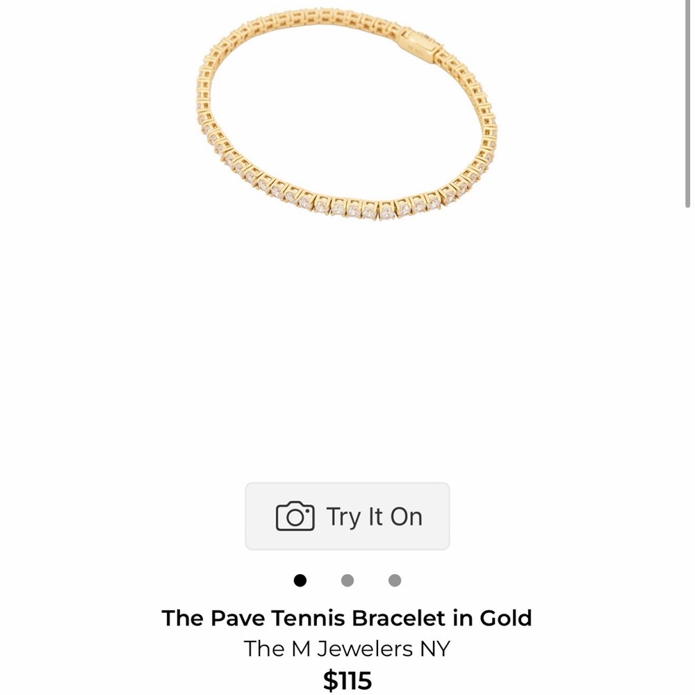 THE M JEWELERS Pave Diamond Tennis Bracelet